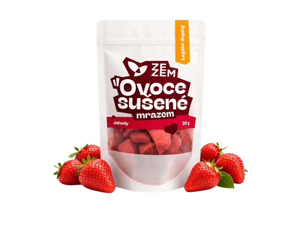 Balíček sušených jahod